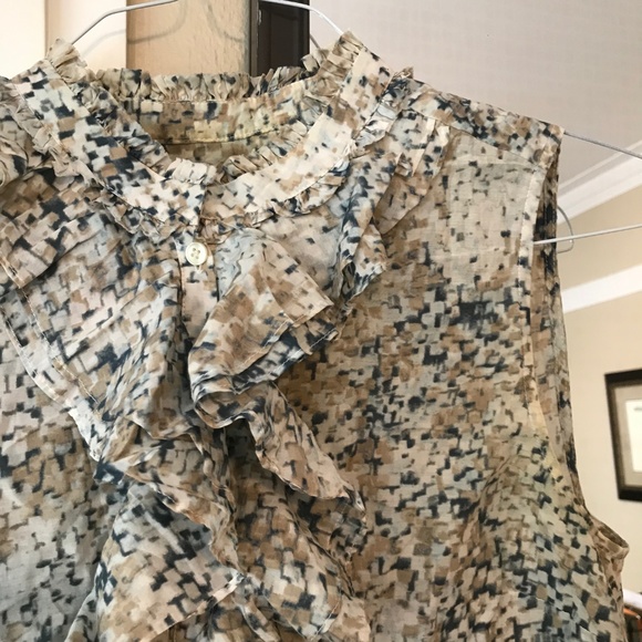 Tank Top with Ruffles - Picture 2 of 4